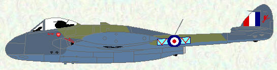 Venom FB Mk 1 of No 6 Squadron