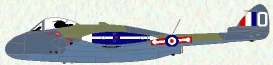 Venom FB Mk 1 of No 45 Squadron