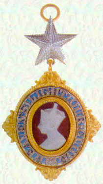 Badge of Knights Commander of the Most Exalted Order of the Star of India