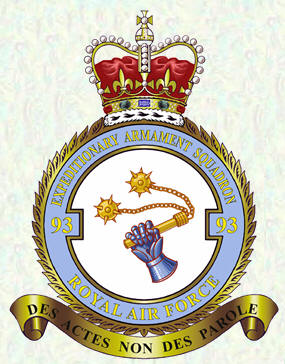 No 93 Expeditionary Armament Squadron badge