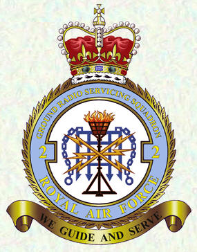 No 2 Ground Radio Servicing Squadron badge