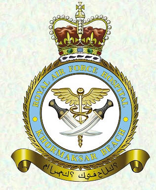 RAF Hospital (Aden Protectorate Levies)/Khormaksar Beach badge
