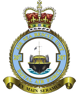 No 207 Air Sea Rescue Unit badge
