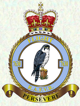 Badge - No 7630 Flight RAFVR