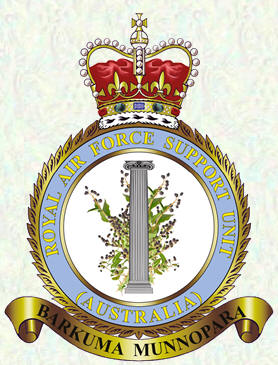 Badge - RAF Support Unit (Australia)
