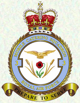 Badge - No 3 Mobile Catering Squadron