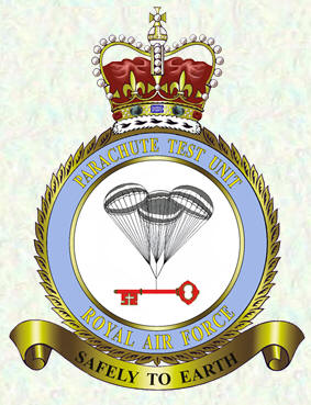 Parachute Test Unit badge