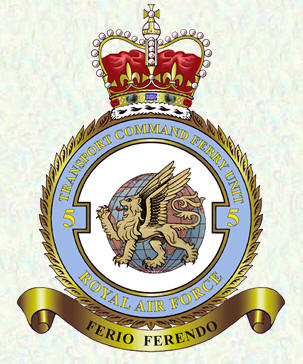 No 5 Transport Command Ferry Unit badge