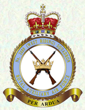Badge - No 2609 (West Riding) Squadron RAuxAF