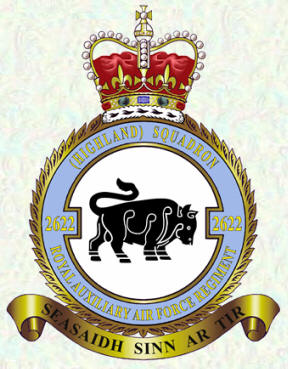 No 2622 (Highland) Squadron RAuxAF Regiment badge