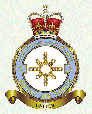 No 3 Field Communication Squadron badge
