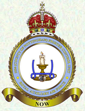 Badge - No 3504 (County of Nottingham) Fighter Control Unit