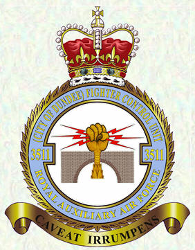 Badge - No 3511 (City of Dundee) Fighter Control Unit