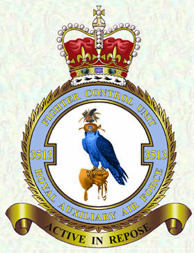 Badge - No 3513 Fighter Control Unit