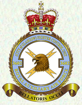 Badge - No 3602 (City of Glasgow) Fighter Control Unit