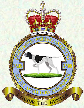 No 3608 (North Riding) Fighter Control Unit badge