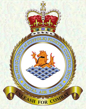 Badge - No 3619 (County of Suffolk) Fighter Control Unit