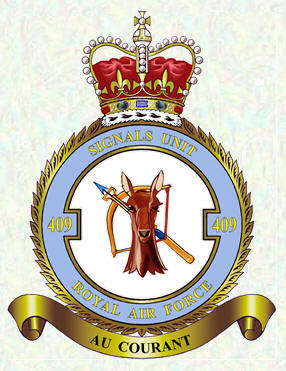 Badge - No 409 Signals Unit