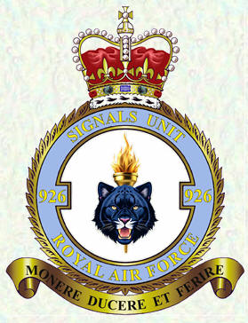 Badge - No 926 Signals Unit