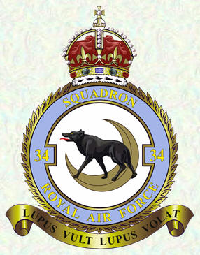 No 34 Squadron badge