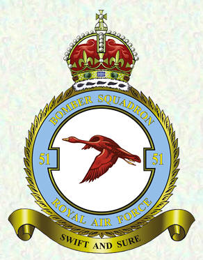 No 51 Squadron badge