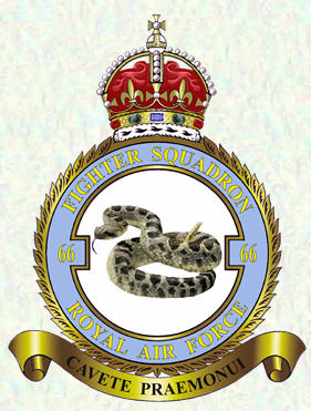 No 66 Squadron badge