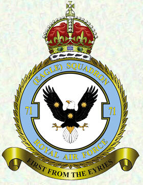 No 71 Squadron badge