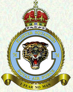 No 74 Squadron badge