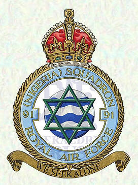 No 91 Squadron badge