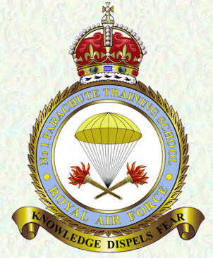 No 1 Parachute Training School Badge