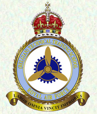RAF (Belgian) Technical Training School badge