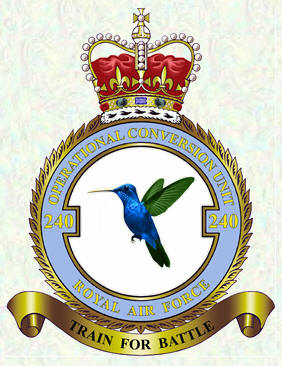 No 240 OCU Badge