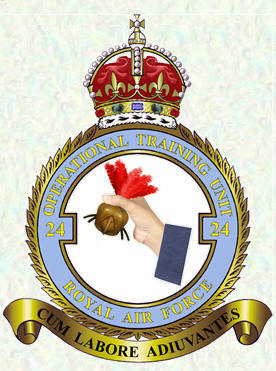 No 24 Operational Training Unit badge