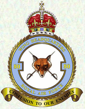 No 80 Wing badge