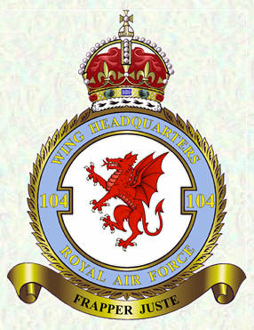 Badge - No 104 Wing