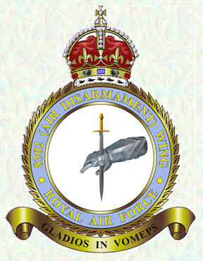 Badge - No 8302 (Air Disarmament) Wing