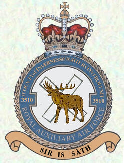 No 3510 (County of Inverness) Fighter Control Unit badge