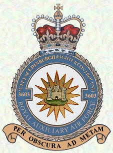 No 3603 (City of Edinburgh) Fighter Control Unit badge