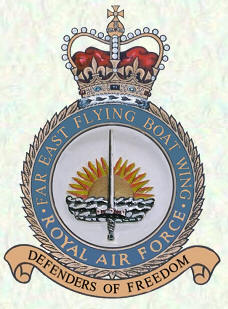 Far East Flying Boat Wing badge