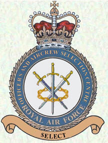 Officer and Aircrew Selection Centre badge