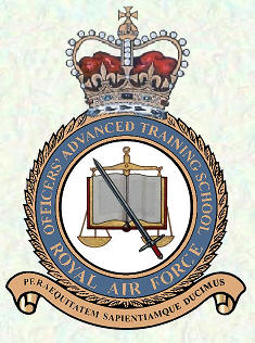 Officers Advanced Training School badge