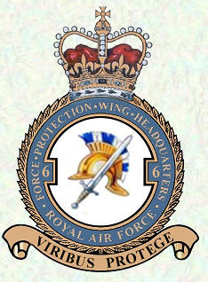 No 6 Force Protection Wing badge