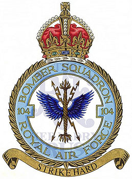 No 104 Squadron badge