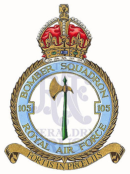 No 105 Squadron badge