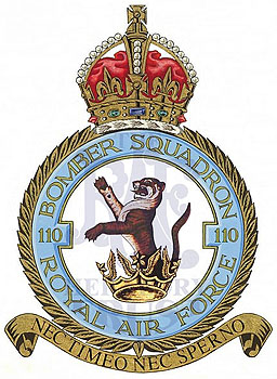 No 110 Squadron badge