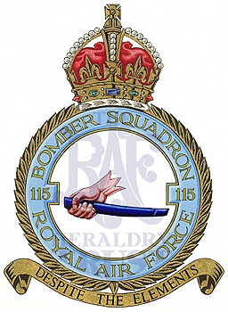 No 115 Squadron badge
