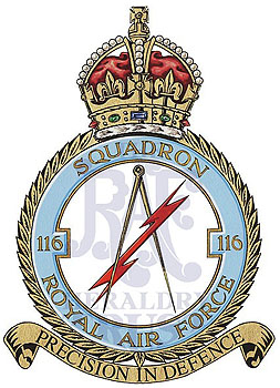 No 116 Squadron badge