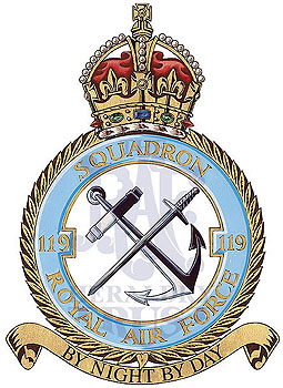 No 119 Squadron badge