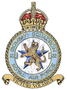 No 122 Squadron badge