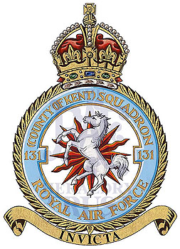 No 131 (County of Kent) Squadron badge